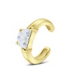 Half Moon CZ Ear Cuff EC-1254-A